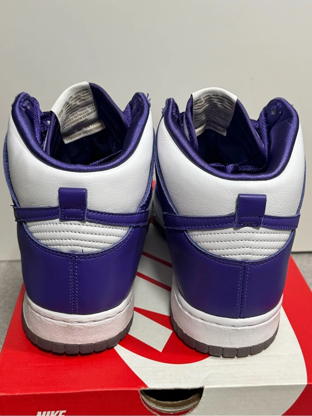 Nike Dunk High SP Varsity Purple Size 11 Women/ 9.5 Men DC5382100